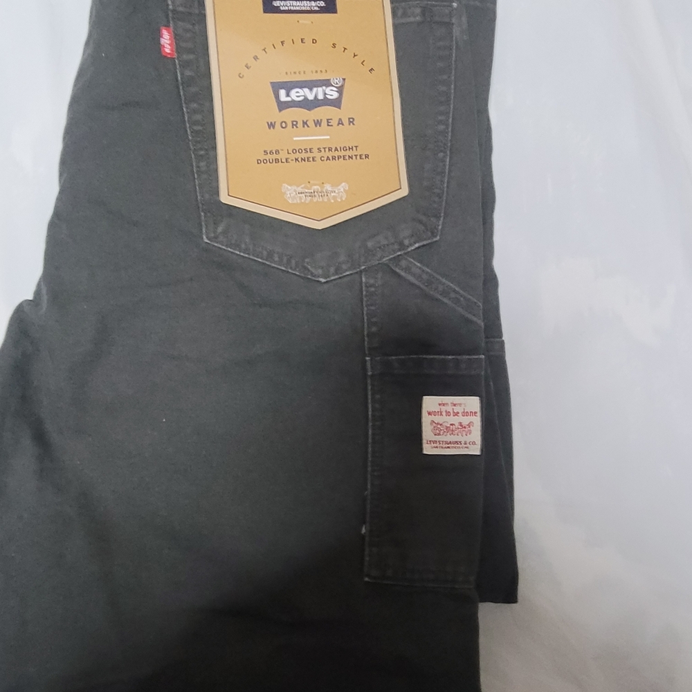 Mens Levi's Workwear568  Loose Straight Carpenter Men's Pants 31x30